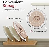 Vista 4 de WVM Cubierta para salpicaduras de microondas ventilada para alimentos, Beige