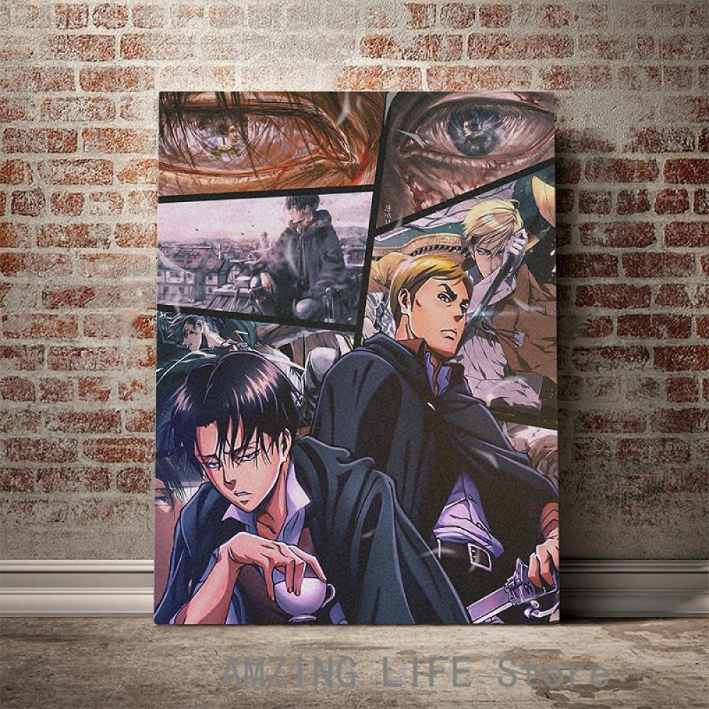 Affiches de décoration de bande dessinée 70x70cm pour raviver un mur blanc