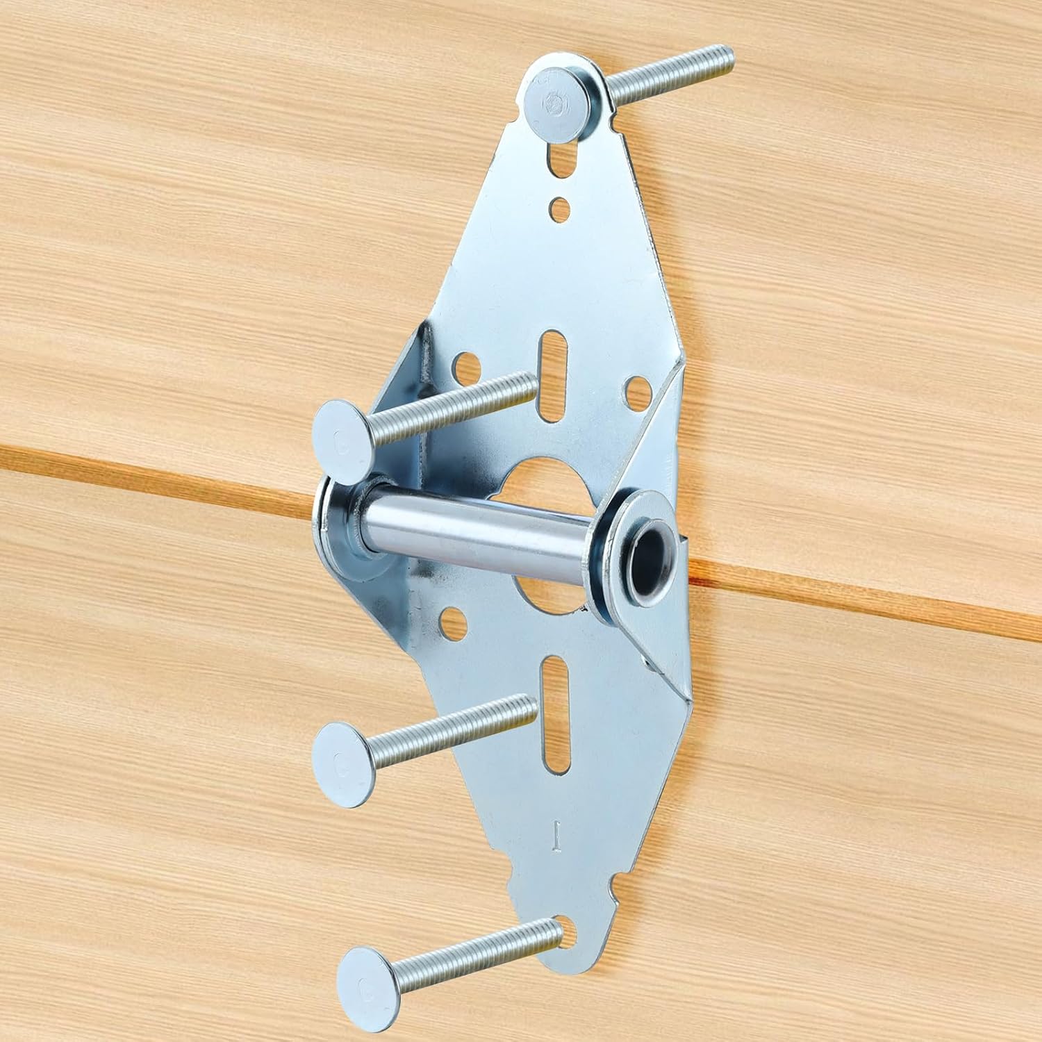 Garage Door Hinge #1, 14 Gauge Steel Replacement, Galvanized, 1 Pack image 5