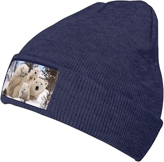 Flamingo Womens Mens Winter Knitted Beanie Hat,Thick, Soft & Warm Chunky Beanie Hats,for Cold Weather