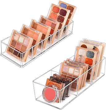 JessLab Makeup Organizer 3 Slot Bundle with Acrylic Organizer 6 Slot