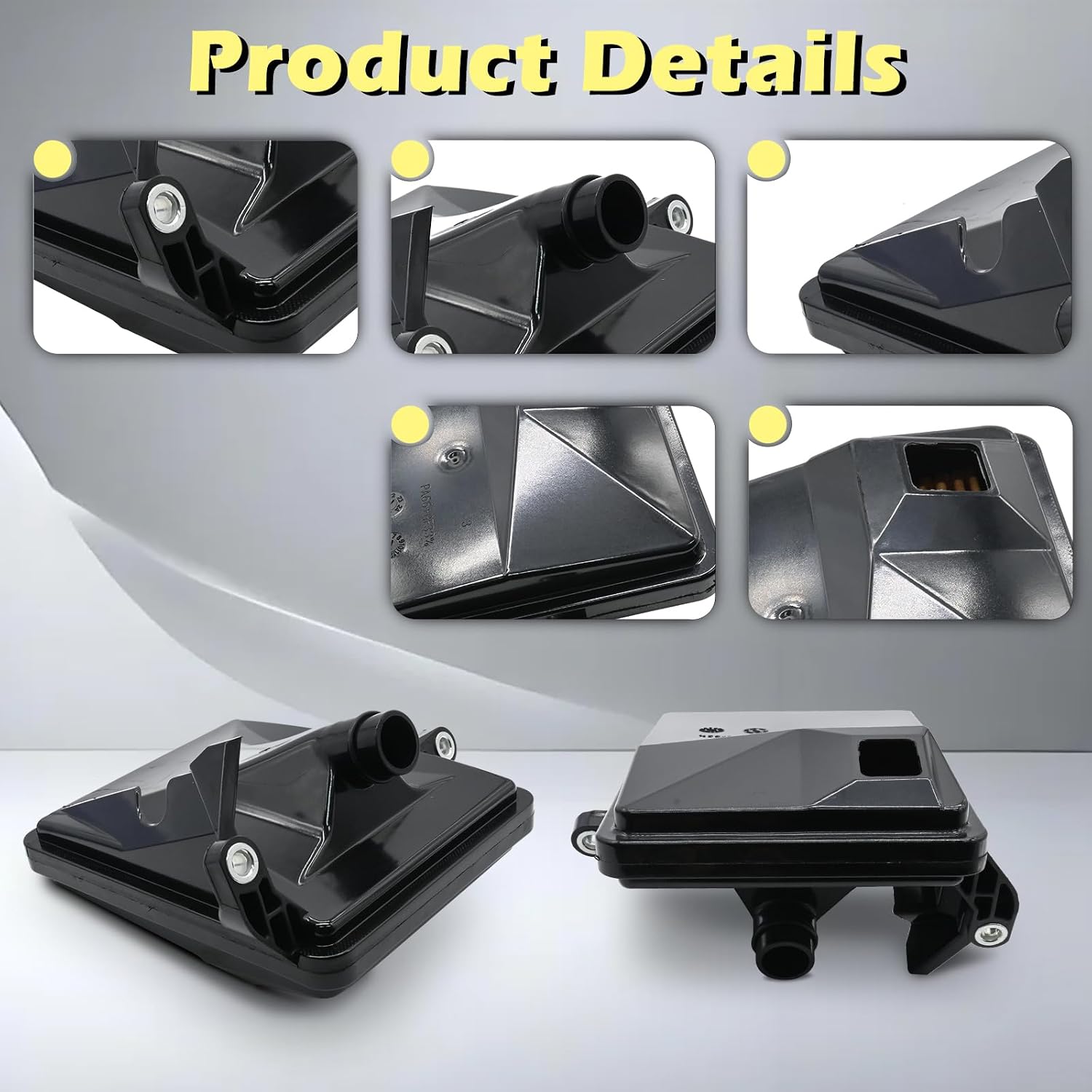 5 6 Speed BBSA BBTA Automotive Trans Transmission Filter Kit Oil Pan Gasket Compatible with Honda Accord Odyssey Rdx Rlx Tl Crosstour Accord Crosstour Cutlass F-250 F250# 25420-RV2-003
