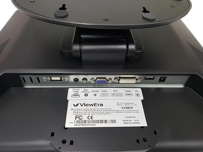 Monitor Táctil LCD 19" Resolución XGA Pantalla Táctil Resistiva miniatura 4