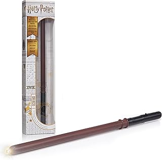 WOW! Stuff Wand Light Up Harry Potter Official Wands and Wizard World Gifts, Toys & Collectibles, Role Play and Costume Accessory for Fans, Girls & Boys, Brown, 14 Inches