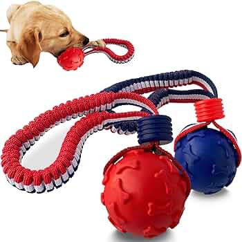 【新品・未使用】SIDE BY SIDE ドックボール２連　大型犬向き 71KyXv8bUqL._UF350,350_QL50_.jpg