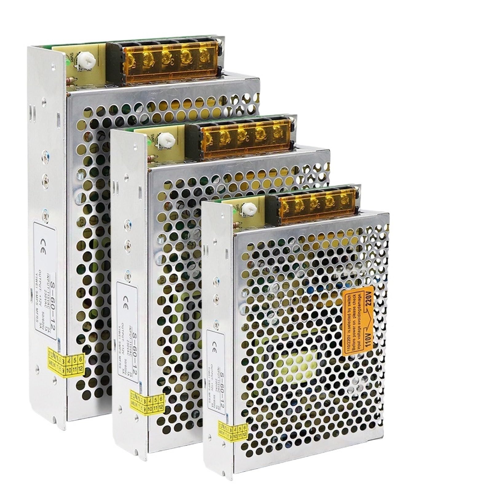 Alimentation de commutation 12V transformateur AC à DC S-100W 150W