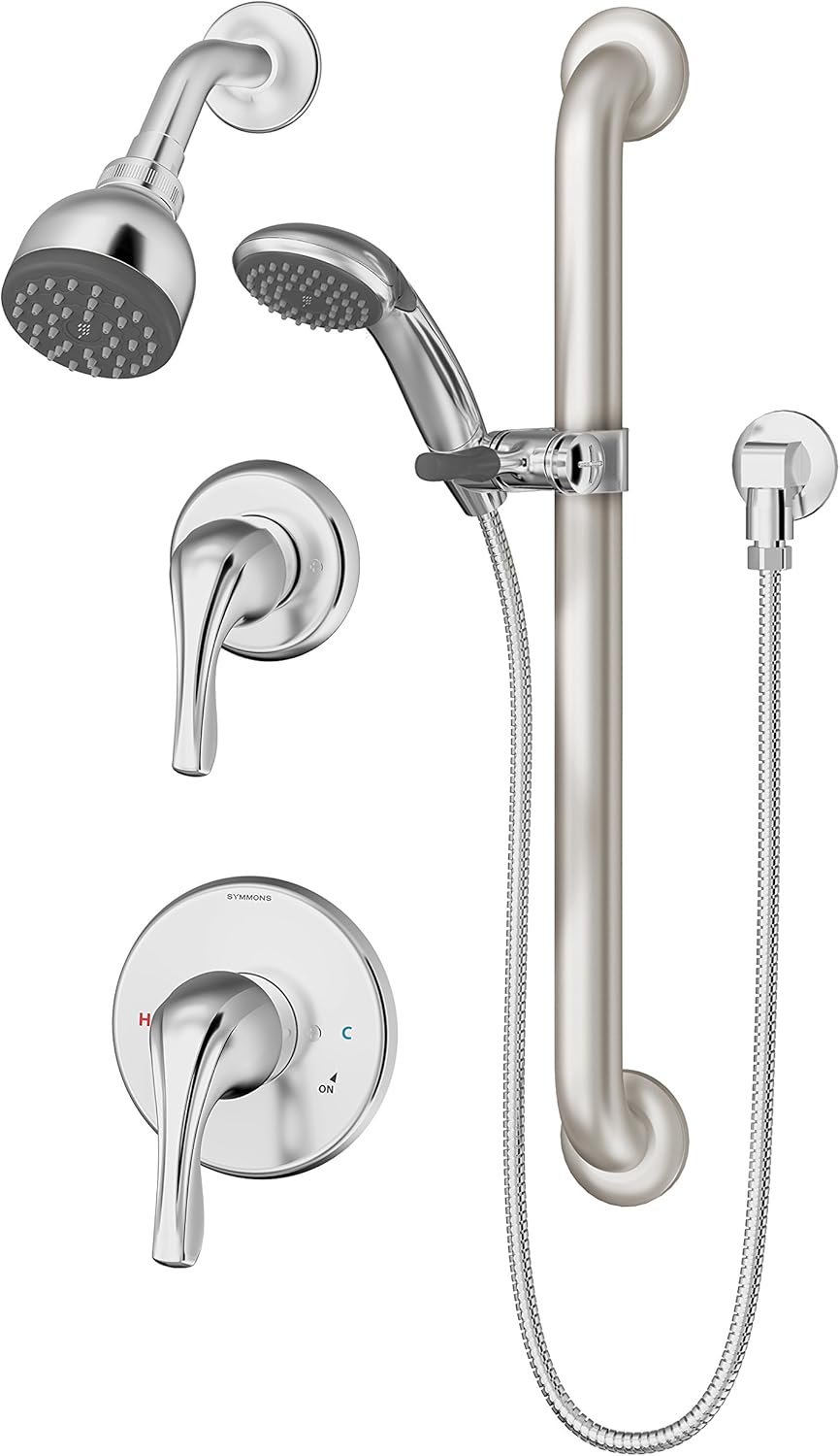 Symmons, 9605-PLR-TRM, Origins Shower System Trim, Polished Chrome