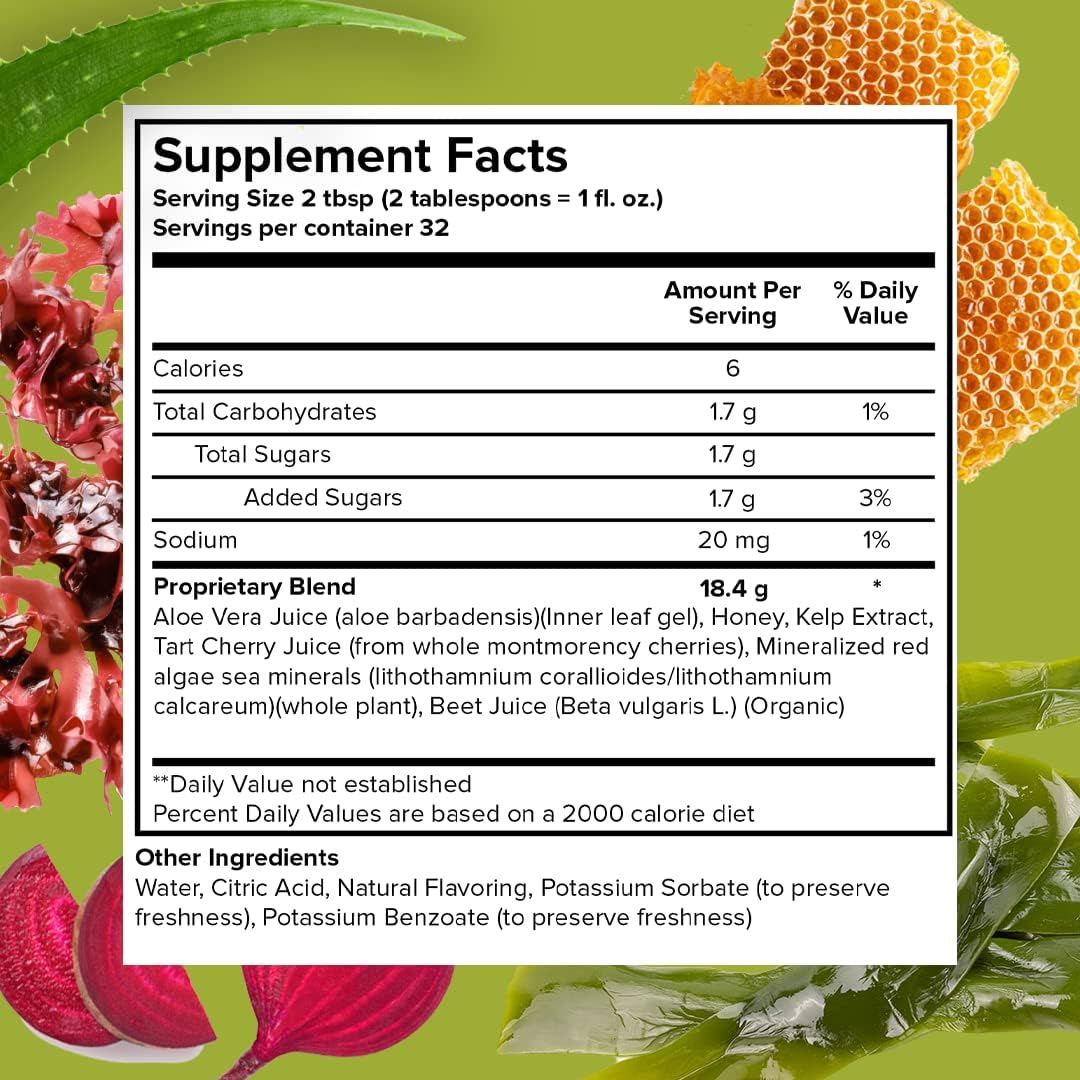 Biolife Plus Supreme Liquid Vitamins With Immune Support, Liquid Multivitamins For Men & Women With Honey, Minerals, Calcium & Zinc, Liquid Iron & Magnesium Supplement - 32 FL OZ Vegan Liquid Vitamins