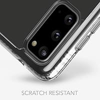 Vista 5 de tech21 Pure Clear - Funda para teléfono Galaxy S20 5G, propiedades antimicrobianas higiénicamente limpias contra gérmenes con protección contra