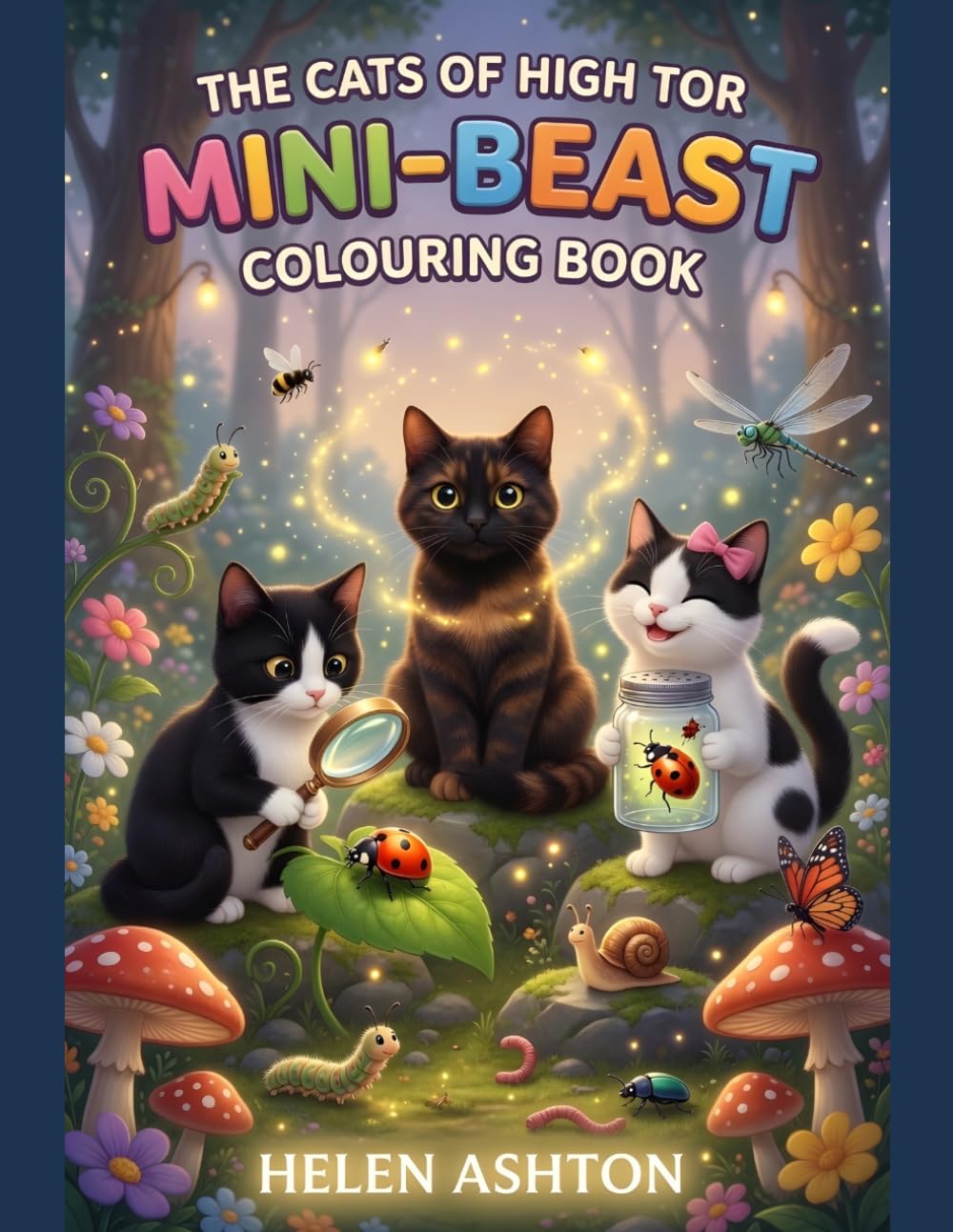 The Cats of High Tor Mini-Beast Colouring Book: A Mini-Beast Colouring Adventure (The Cats of High Tor Colouring Collection)