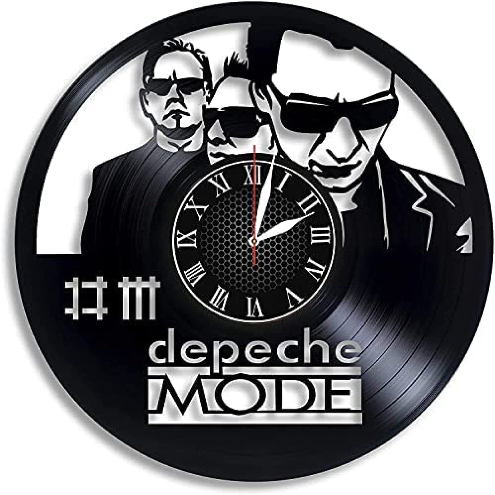 AVJERA Depeche Mode Vinyl Record Retro Wall Clock Birthday New Year Christmas Birthday Gift Personality Creative Home Design