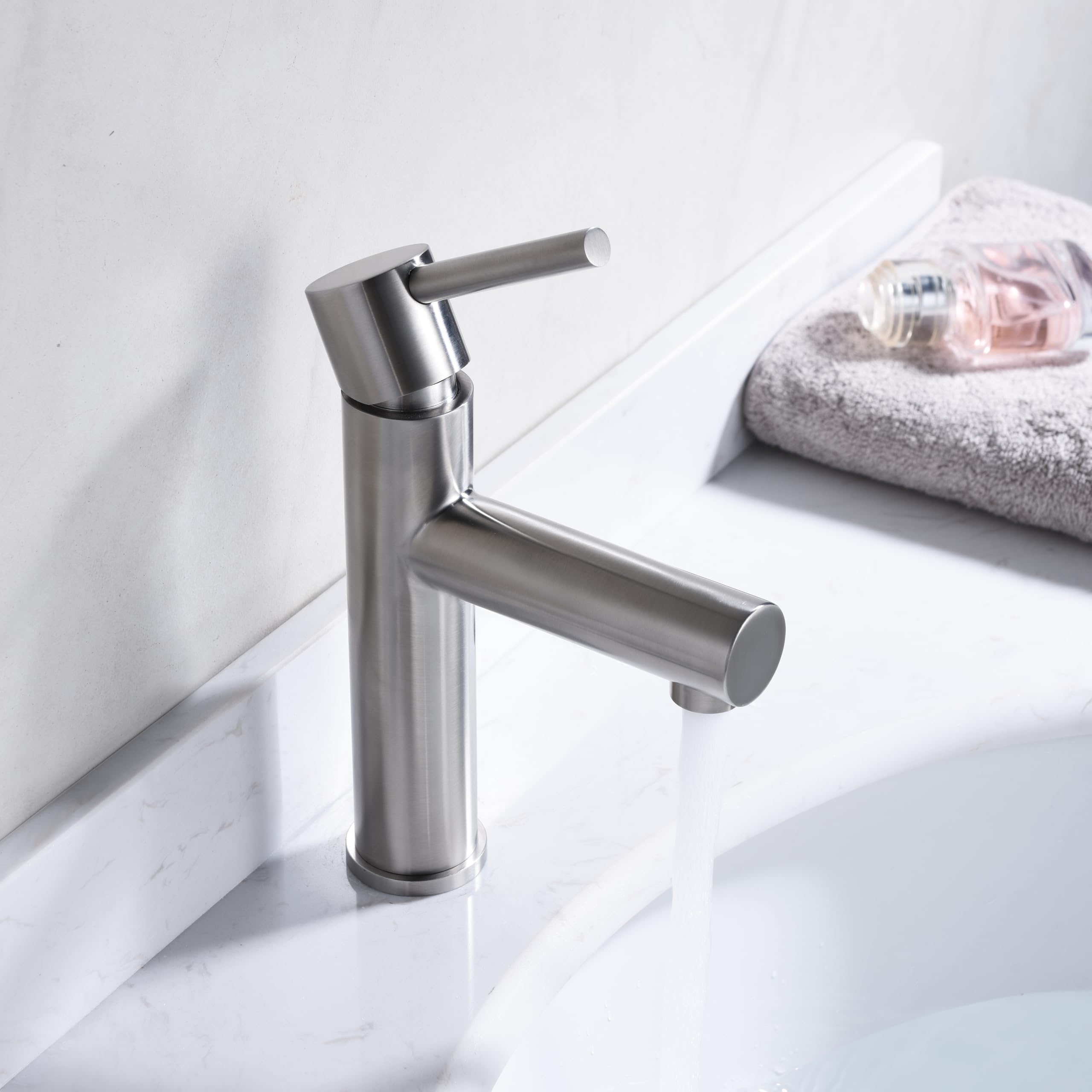 IMEX BDK034-1 MOSCU Grifo de Lavabo Acero S.316