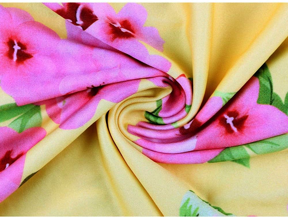 Olens Women 3/4 Long Sleeve Wrap V Neck Floral Printed Long Maxi Dress Plus Size - Image 4