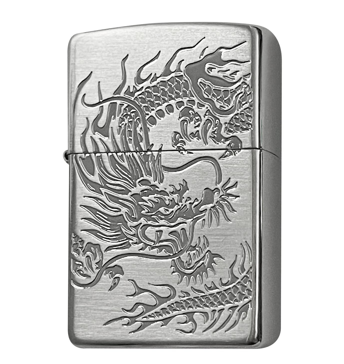 Amazon.co.jp: ZIPPO(ジッポー）シルバー プラチナ ドラゴン (プラチナ 