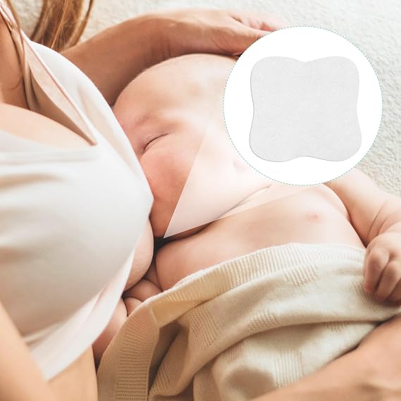 40 Pieces Soothing Gel Pads Adjusting Hydrogel Pads for Breastfeeding