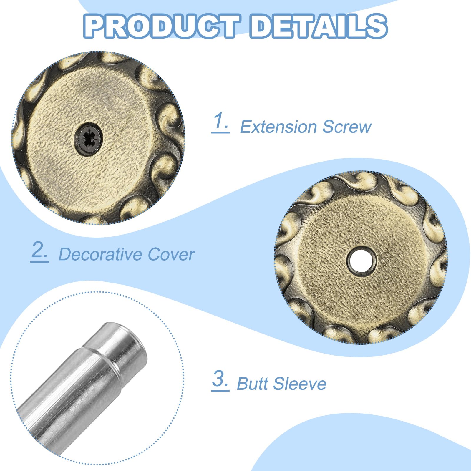 PATIKIL Door Hole Cover Plate - Image 3