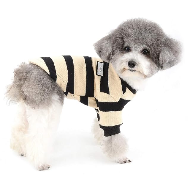 Foto 2 de 8 de ZUNEA Jerséis para Perros Pequeños Abrigos Invierno Cálido Suéter Cachorros Ropa de Punto Sudaderas…