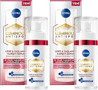 Luminous 630 Anti-Age & Dark-Spot Serum (30ml), Facial Serum Reduces 10 Years of Accumulated Age Spots, Face Serum for Even, Strengthened, Younger-Looking Skin (Pack of 2)