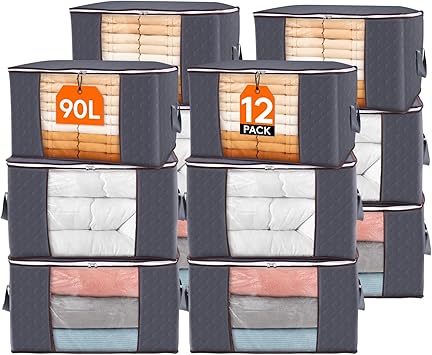 Large Capacity Clothes Storage Bag Organizer