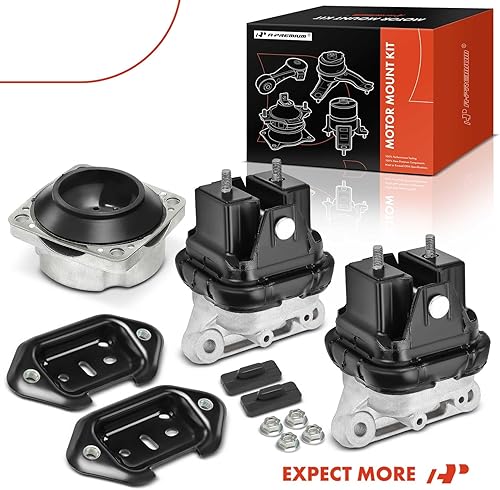 Miniatura 9 de A-Premium Juego de 3 piezas de montaje de motor y montaje de transmisión compatibles con Dodge Charger 2006-2010, Challenger 2009-2010, Magnum