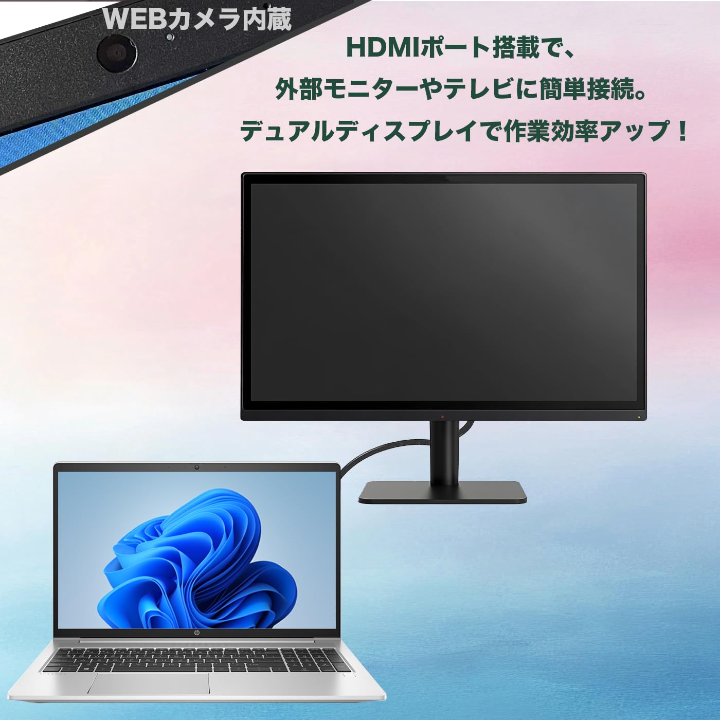 Amazon.co.jp: 中古整備 HP ノートパソコン15.6インチFHD