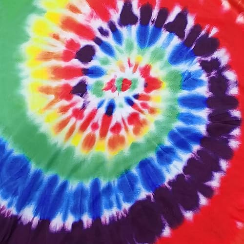 Miniatura 6 de Disfraz hippie para hombres y mujeres, camiseta colorida de los años 60 y 70, gafas de sol, diadema, collar de la paz, fiesta temática de 4 piezas