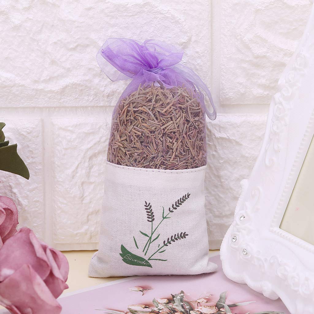 GUSENG Natural Dried Rosemary Sachet Bag Aromatherapy Wardrobe Desiccant Car Office Air Refreshing