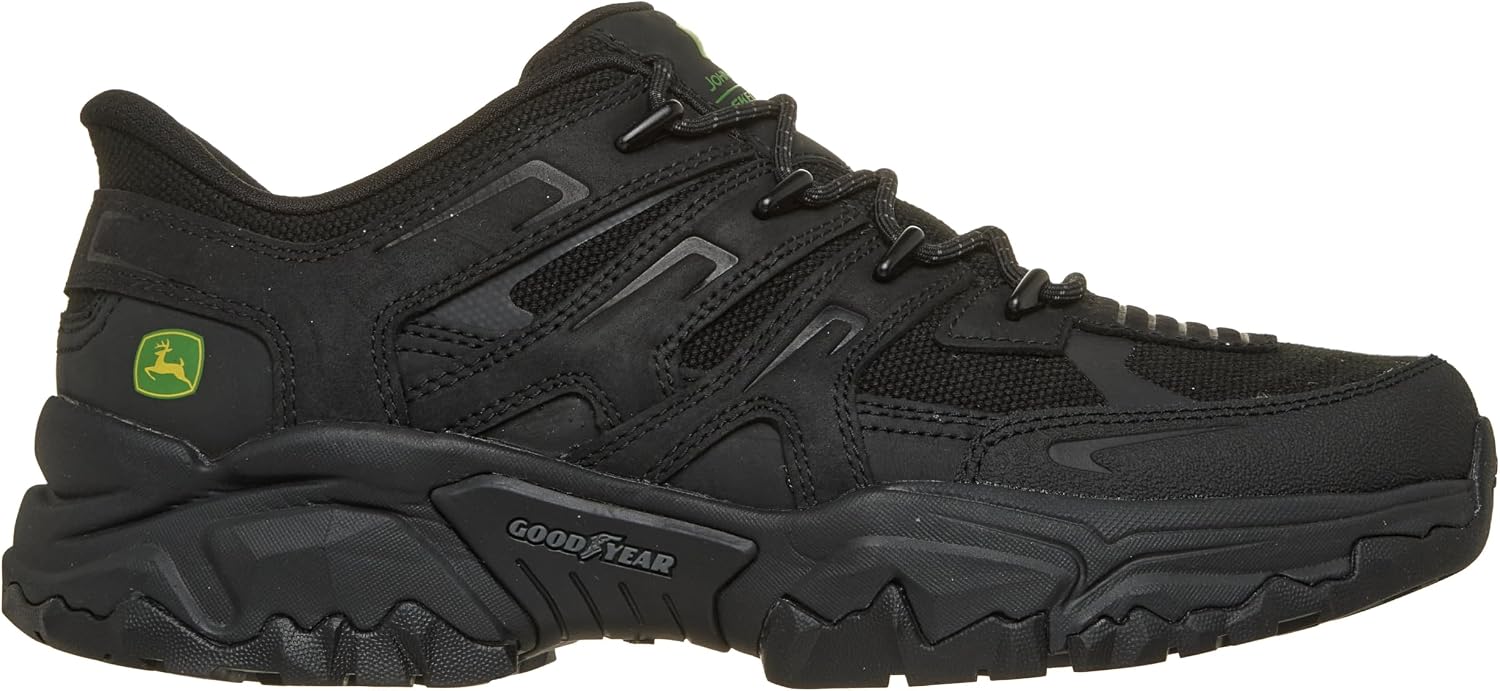 Skechers Mens John Deere By Skechers Terraform Relaxed Fit Slip on Shoes