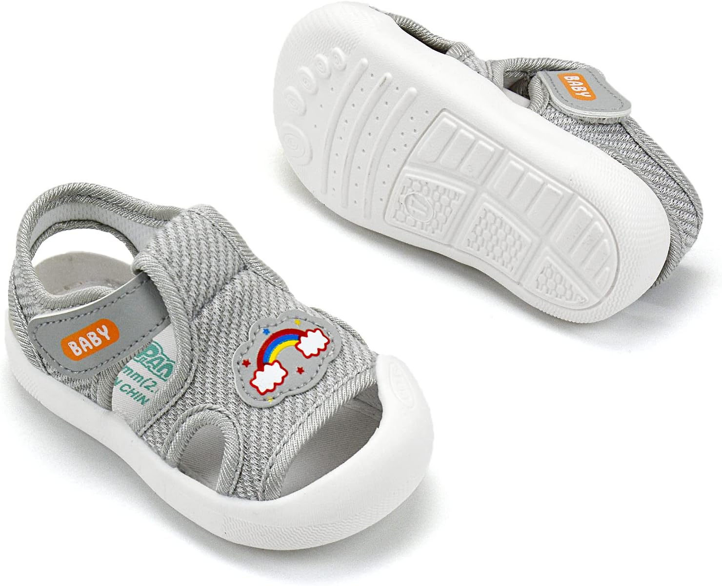 OAISNIT Baby Girls Boys Sandals Summer Sneakers Non-Slip Lightweight Beach Water Shoes Toddler First Walkers - Image 3