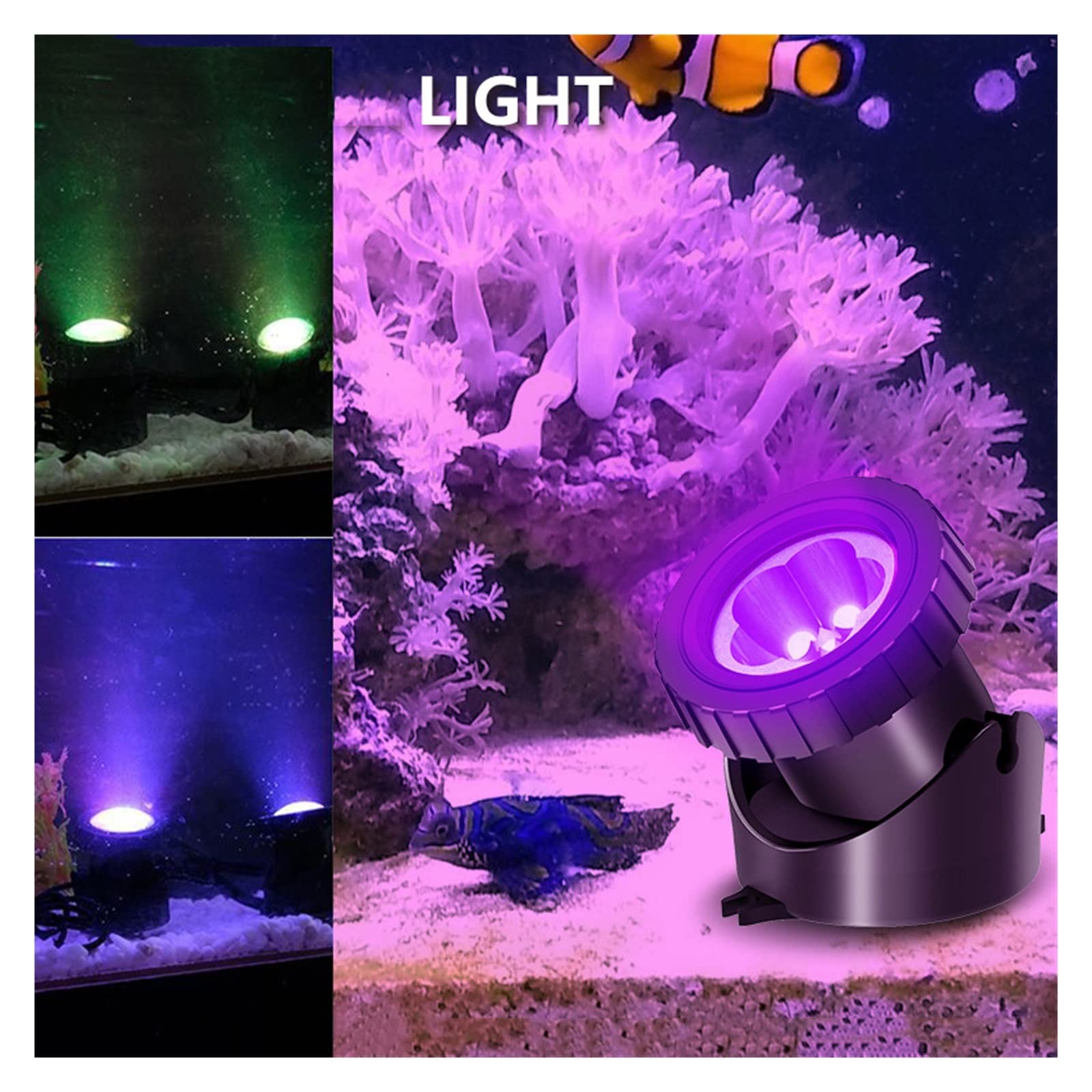 Luce subacquea a energia solare for piscina Lampada da esterno impermeabile for esterni giardino a LED Faretti solari Basso Consumo Energetico(1 to 2)