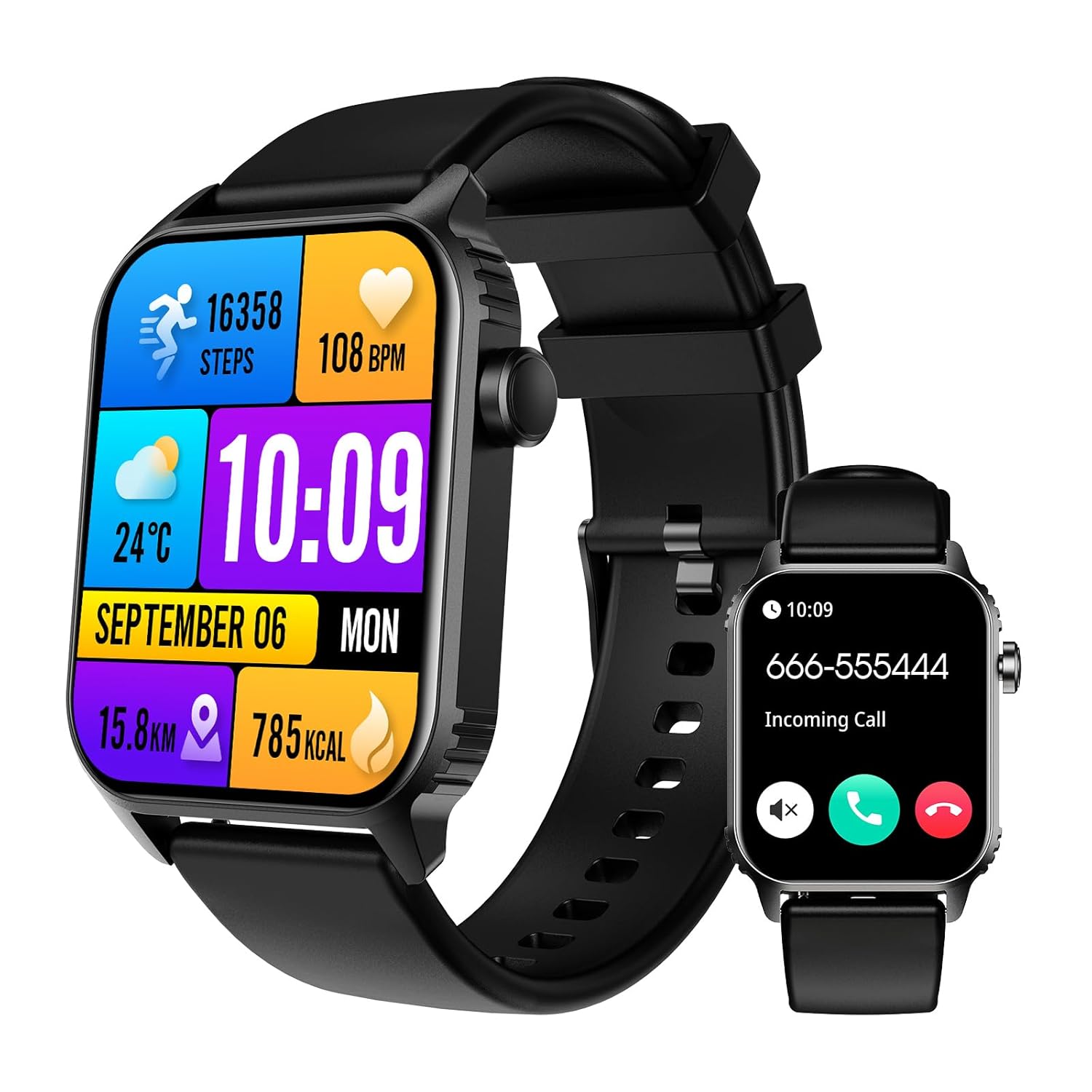 Smart Watch for Men Women Answer Make Call 1 83 Smartwatch Fitness Tracker with Heart Rate Sleep Monitor