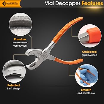 Amazon.co.jp: Cynamed ツインアクションデキャッパープライヤー