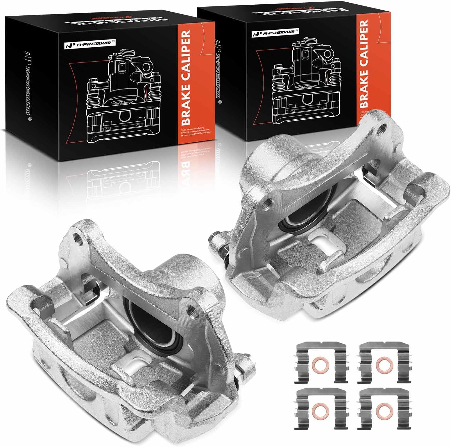 PowerStop Brake Kit with Calipers | 2010–2015 Hyundai Sonata (KCOE5377)