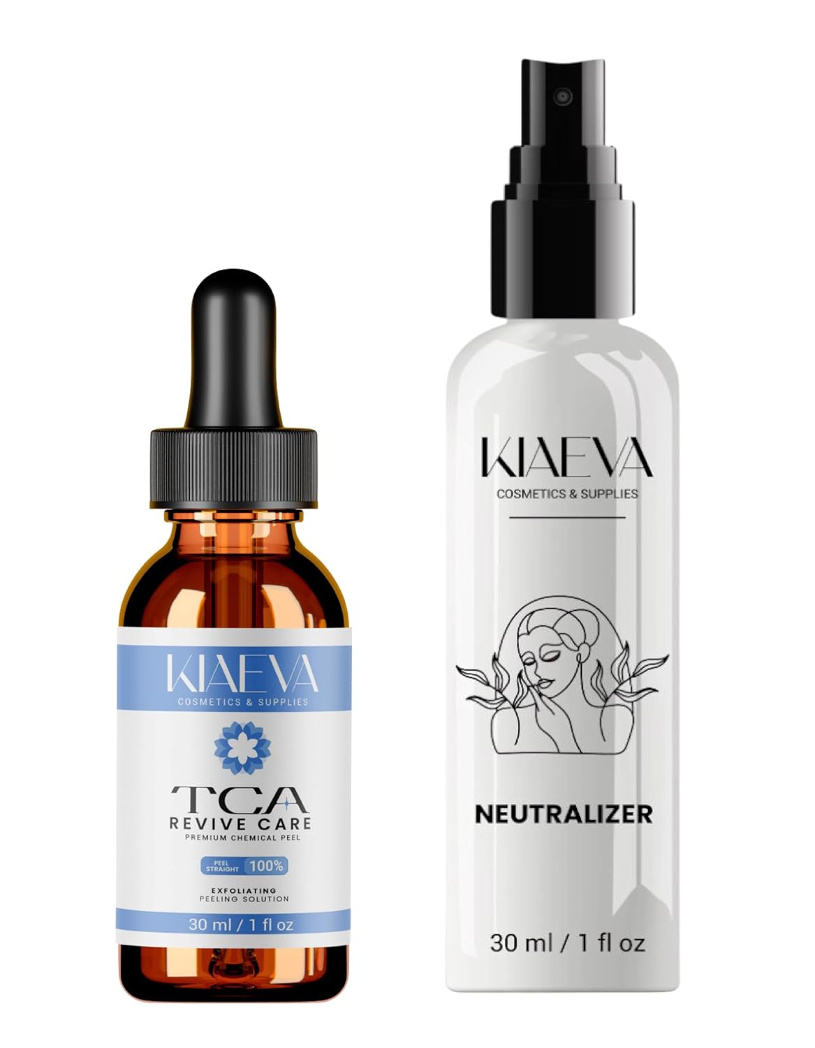 𝓣𝓒𝓐 Skin Exfoliating Cosmetic Peel for Face (1oz/30ml) with 100ml neutralizer (25% Strength)