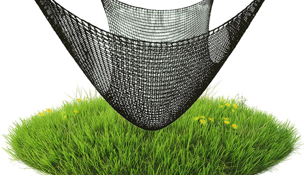 Lglfdj Black Double Layers Climbing Netting For Kids, Heavy Duty Children Protective Fence For Indoor Or Outdoor Playground, Backyard Treehouse Safety Net Accessories(Size:3.3x19.7ft(1X6m),Color:black)