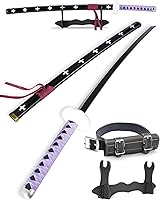 Vista 17 de Cold Blade Toy Sword - 41 inches Toy Katana Replica with Holster Belt and Display Stand - Sword with Authentic Design Shusui