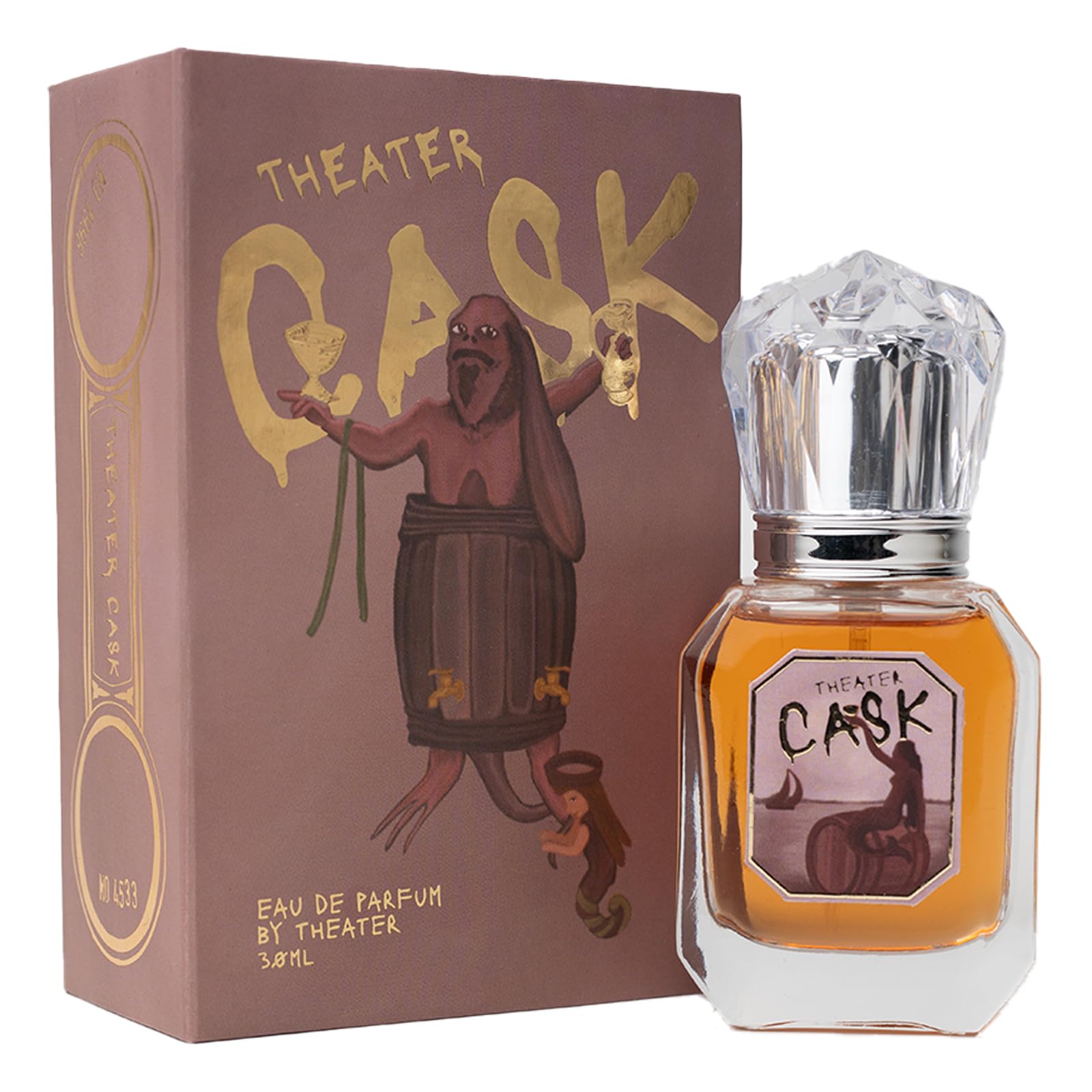 Theater Cask Unisex Wood Eau De Parfum | Long-Lasting Fresh & Woody Scent | Perfume for Women & Men | Refreshing & Elegant Fragrance | 30ml-picture-43