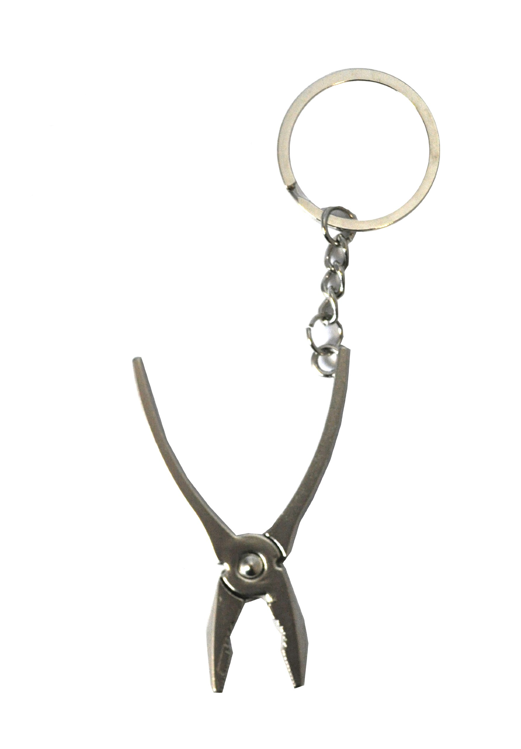 Komonee Pliers Metal Hand Tool Keychain – Novelty Mini Toolbox Key Ring for Labourers, Builders & DIY Enthusiasts