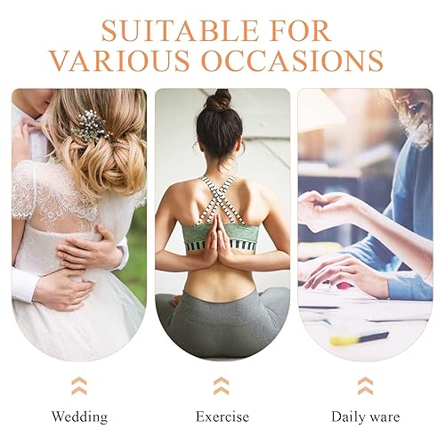 Miniatura 7 de IKOCO - Alfileres para el cabello para mujer, 2.75 pulgadas, para moños, color marrón, en forma de U, con caja de almacenamiento