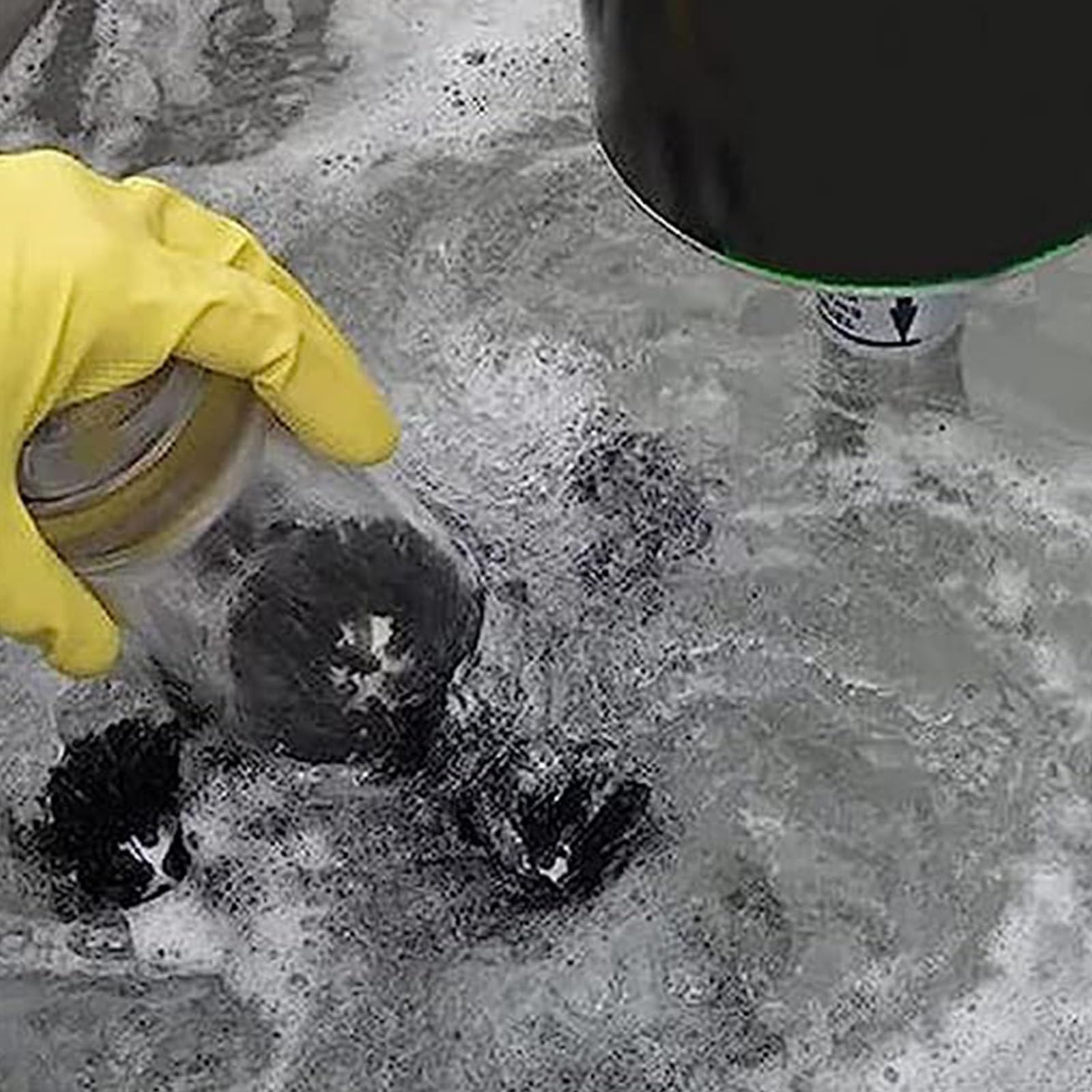 Podkładka do szyb do winnic - Skutecznie czyści kieliszki do wina 7-7,5 cm za pomocą 5 wyjmowanych szczotek, idealna do ruchliwych barów i restauracji