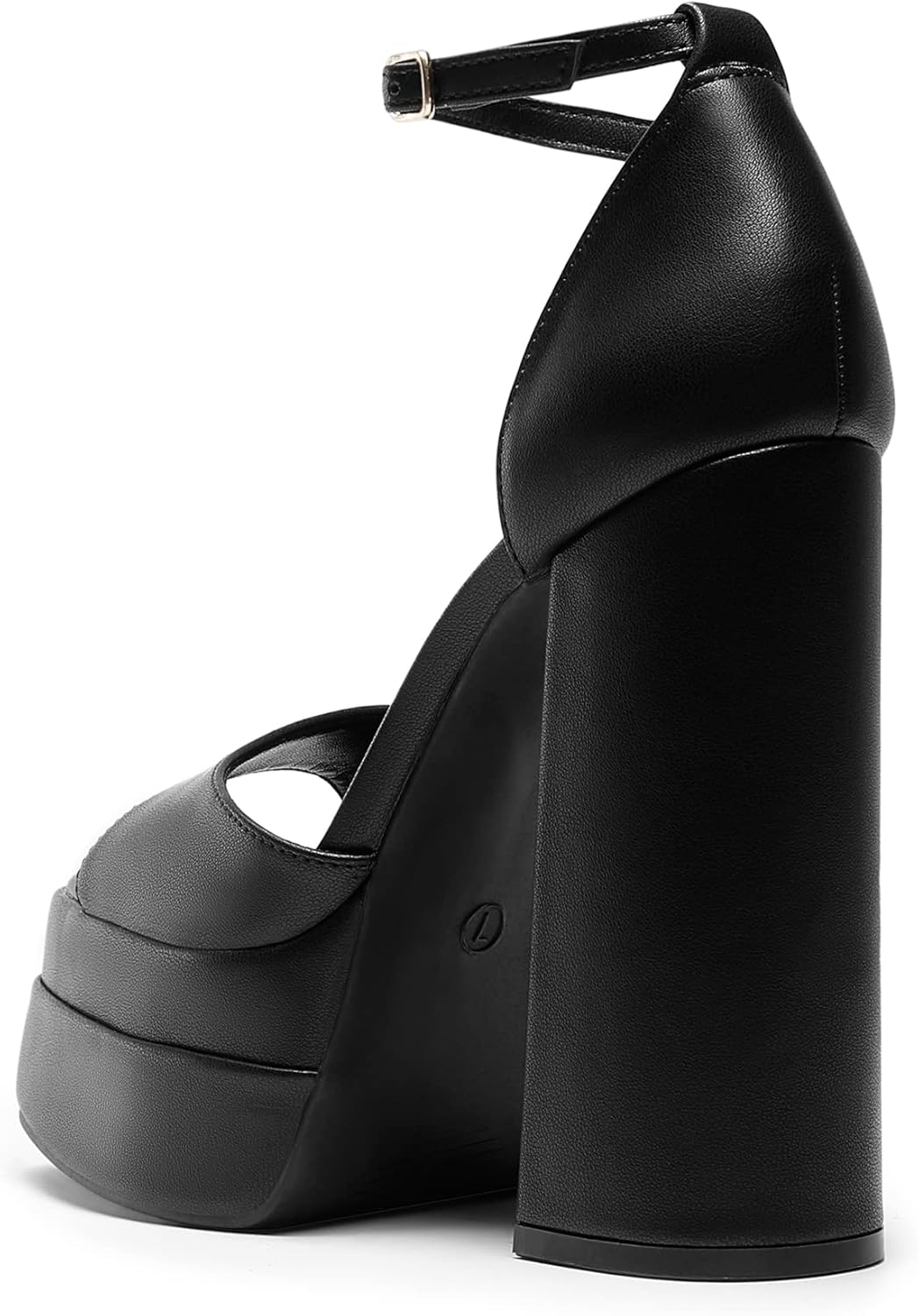 DREAM PAIRS High Heels Chunky Block Platform Heels for Women Ankle Strap Sexy Open Square Toe Heels Dressy Pumps Sandals - Image 4