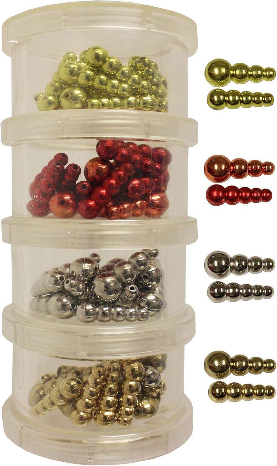 Unexcelled Fishing 80 Pc Stack Bead Assortment