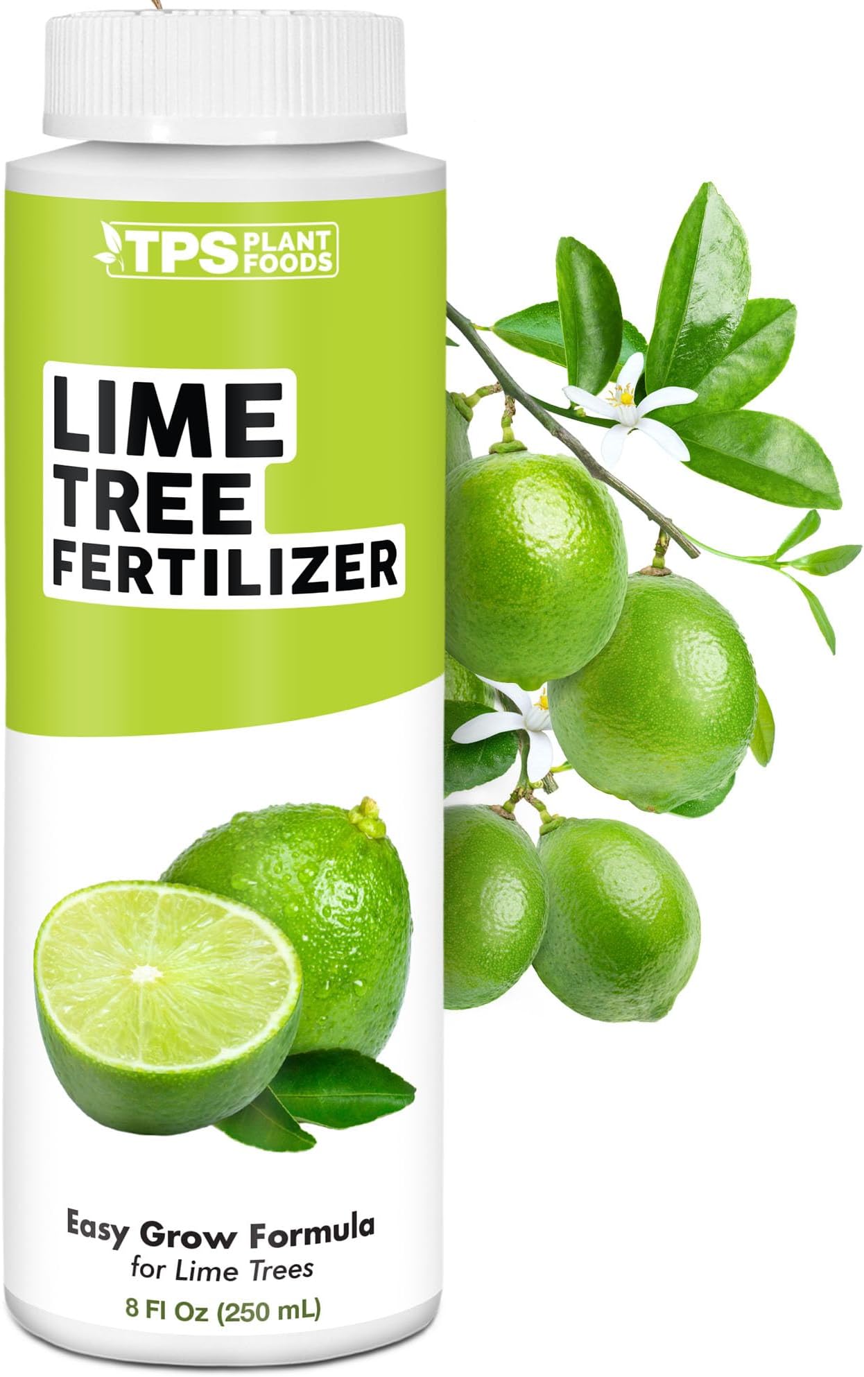 Lime Tree Fertilizer for All Lime and Citrus Trees, Liquid Plant Food 8 oz (250mL)
