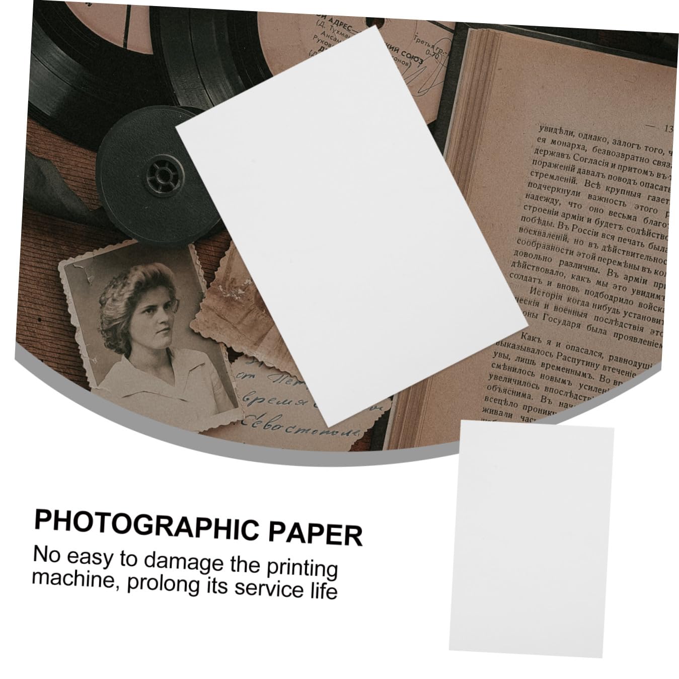 100 Blatt Arc Fotopapier Din Wasserfestes Tintenstrahl fotopapier für Home DIY und Klaren Farbdruck Kratzfest Öl Alkoholresistent für Fotoausdrucke