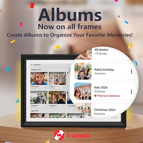 Vista 60 de Planificador de pared de 10.1 pulgadas, calendario digital y gráfico de tareas, pantalla táctil inteligente interactiva para horarios familiares
