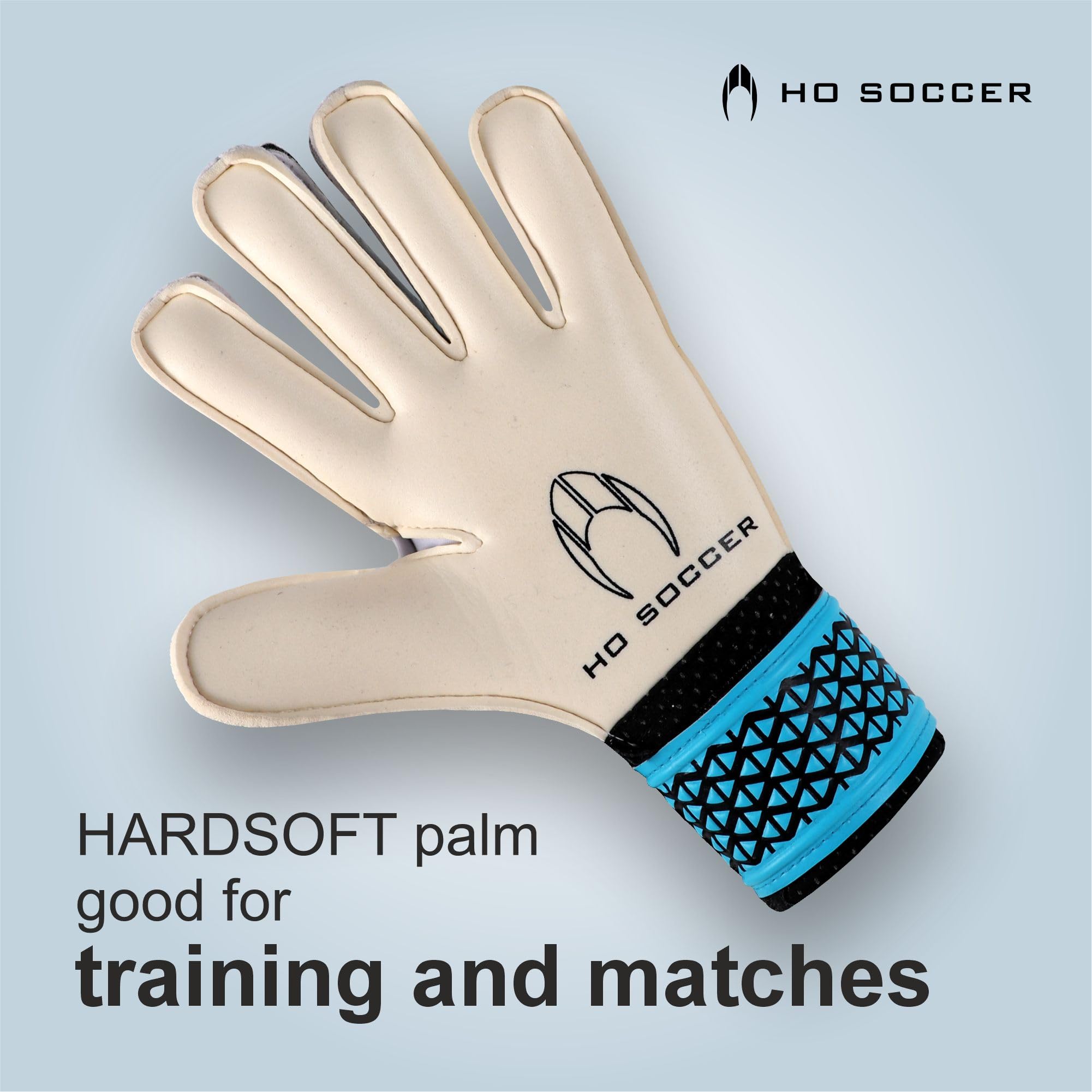 Ho Soccer Trainer Arena Blue Guantes de Portero Azul/Negro