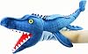 LOMTRATS Dinosaurs Hand Puppets for kids,Toddler Includes Triceratops and Tyrannosaurus Rex with Movable Open Mouths, Perfect for Storytelling,Teaching,Preschool,Birthday Gifts