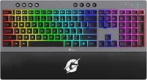 Amazon.com: GEODMAER Wireless Gaming Keyboard : Video Games