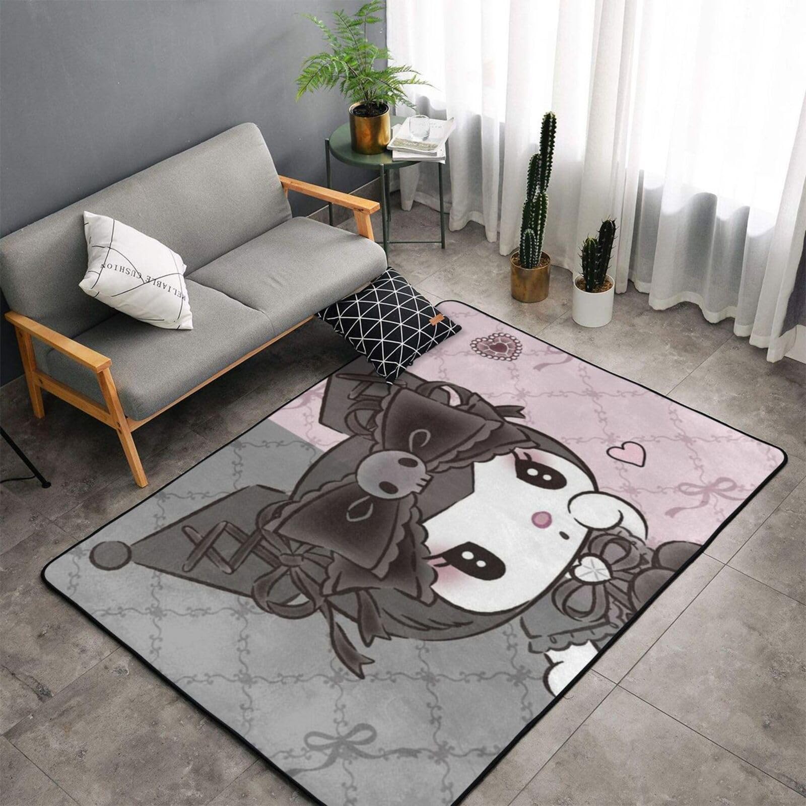 Amazon | クロミ ちゃん(1) カーペット 長方形 ラグマット ラグ