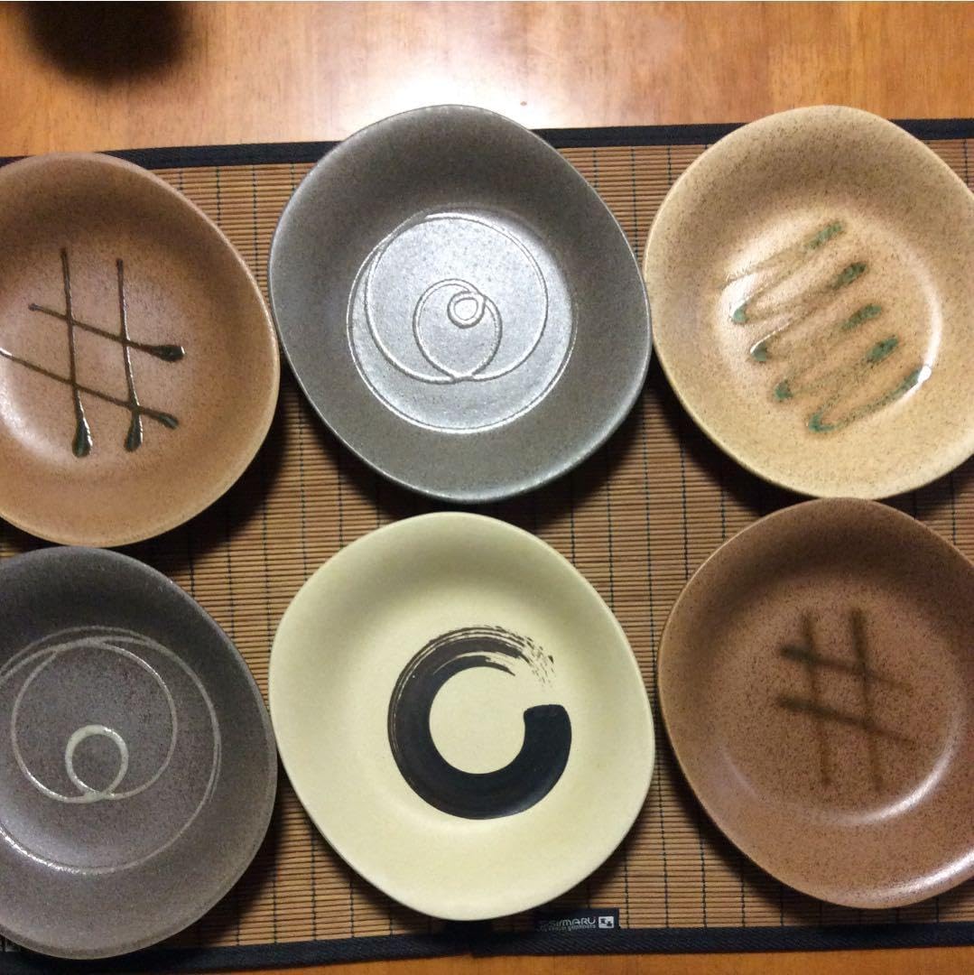 レアレイノーモーニンググローリー爽やかなデザート皿 5枚 レアレイノーモーニンググローリー爽やかなデザート皿 5枚